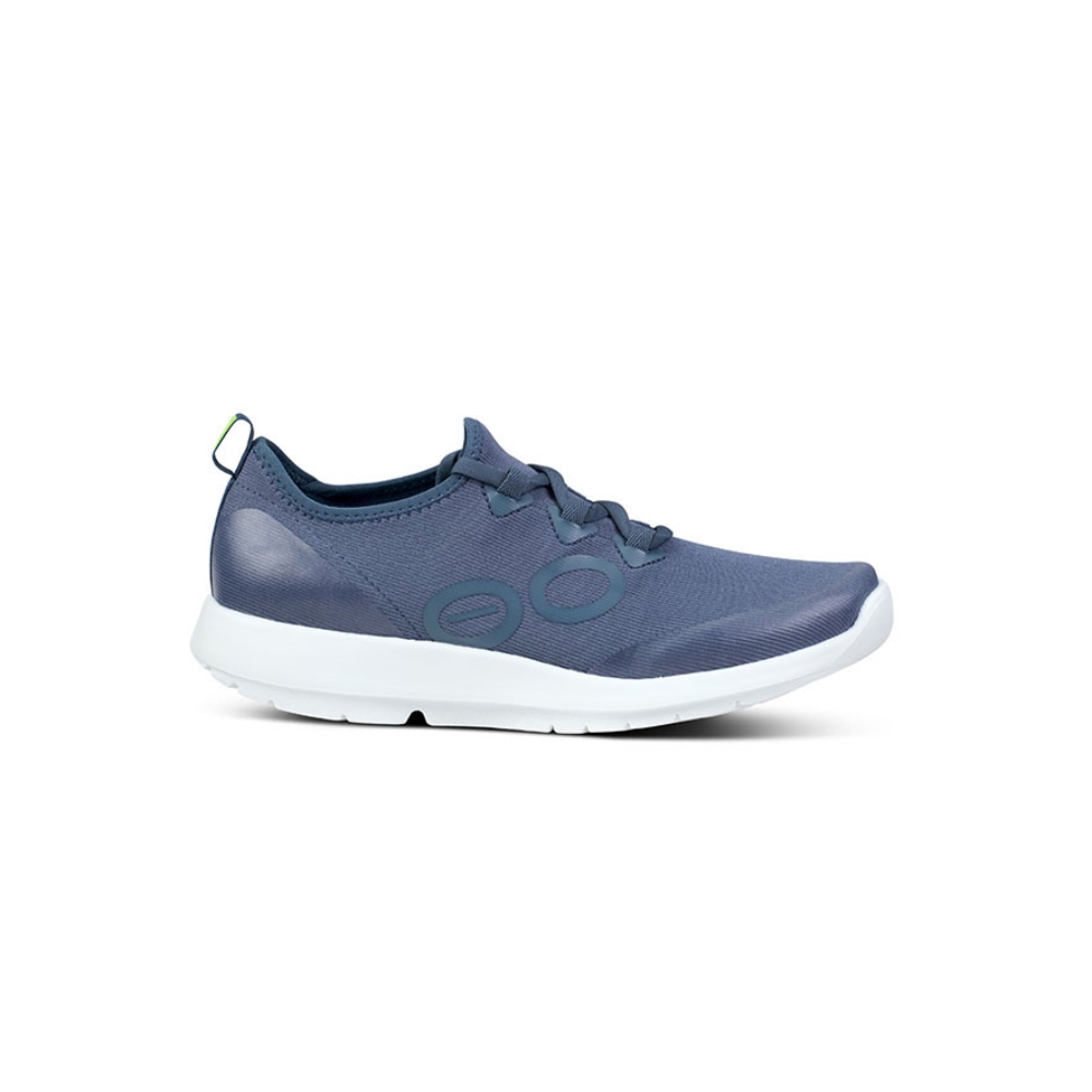 [OOmg Sport Lace] 블루 여성 운동화