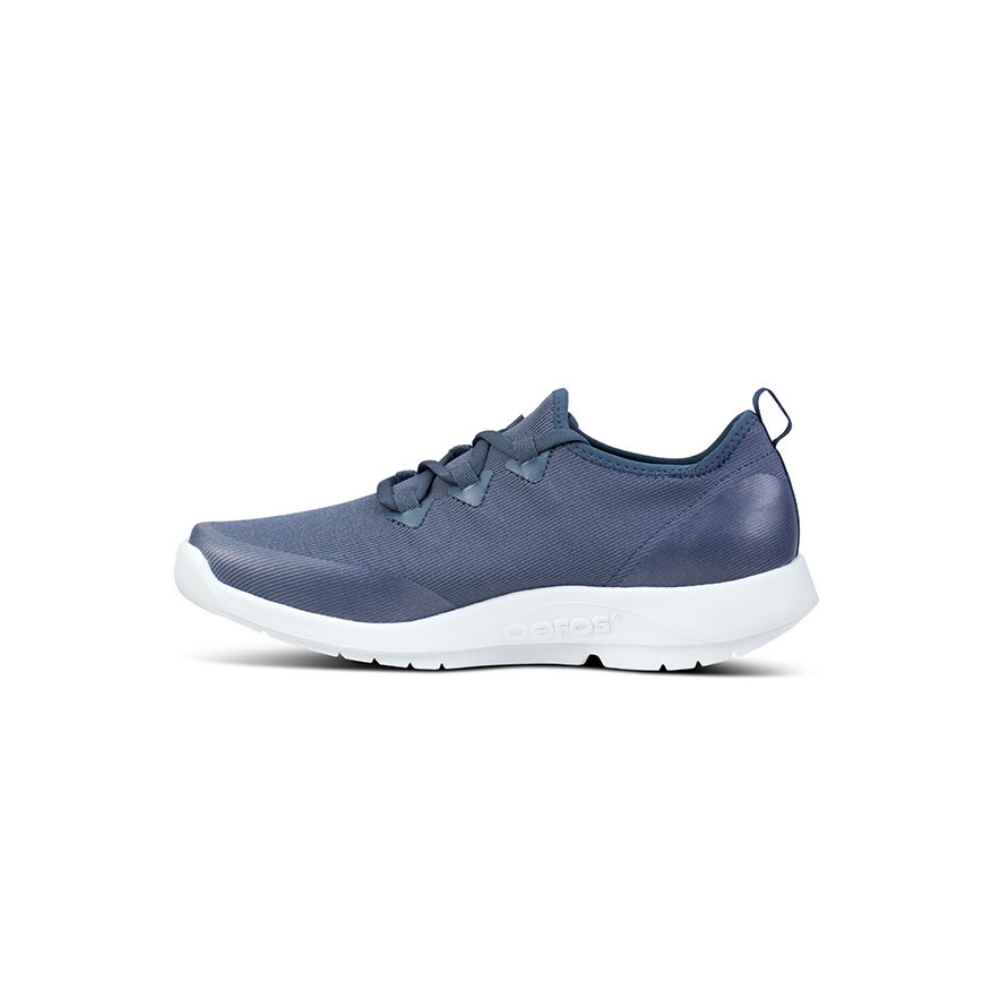 [OOmg Sport Lace] 블루 여성 운동화