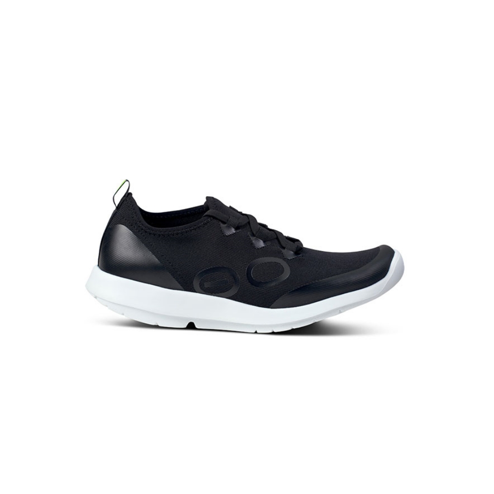 [OOmg Sport Lace] 블랙 여성 운동화
